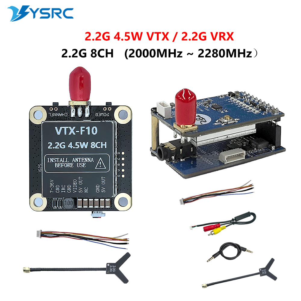 2.0-2.2G 4.5W VTX 8CH FPV Vide - Fpv Drone Transmitter avis et prix