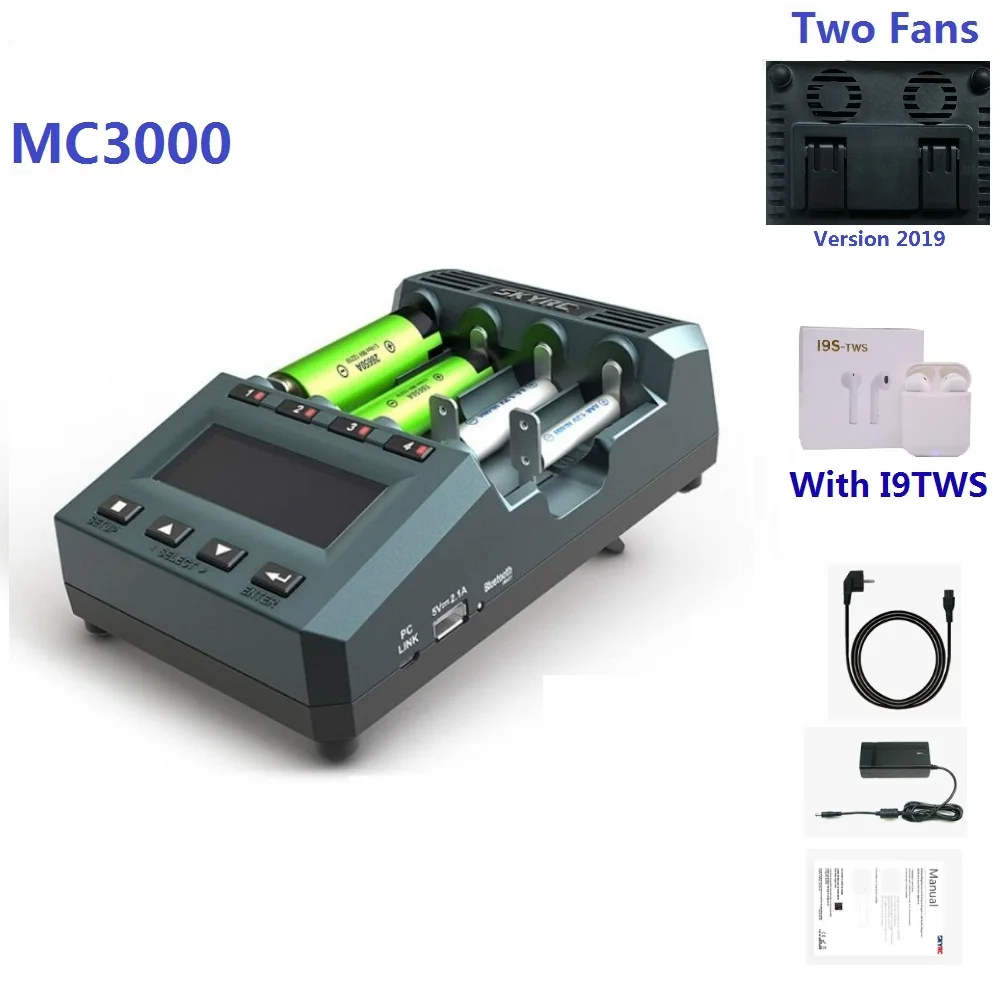 MC3000  Smart 4 Slots LCD Disp - Fpv Drone Charger avis et prix
