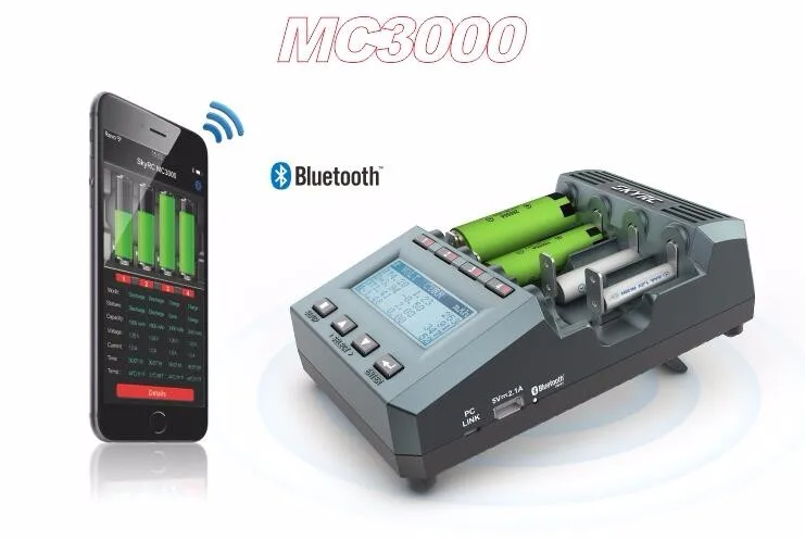 MC3000  Smart 4 Slots LCD Disp - Fpv Drone Charger avis et prix