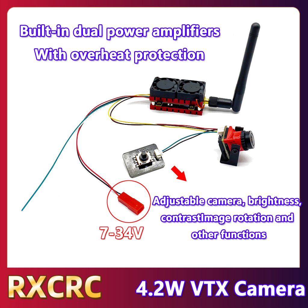 RXCRC 5.8G 48CH 4.2W High Powe - Fpv Drone Transmitter avis et prix