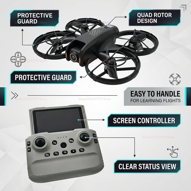 2026 New M5 Mini Drone 8K HD C - Fpv Drone Charger avis et prix