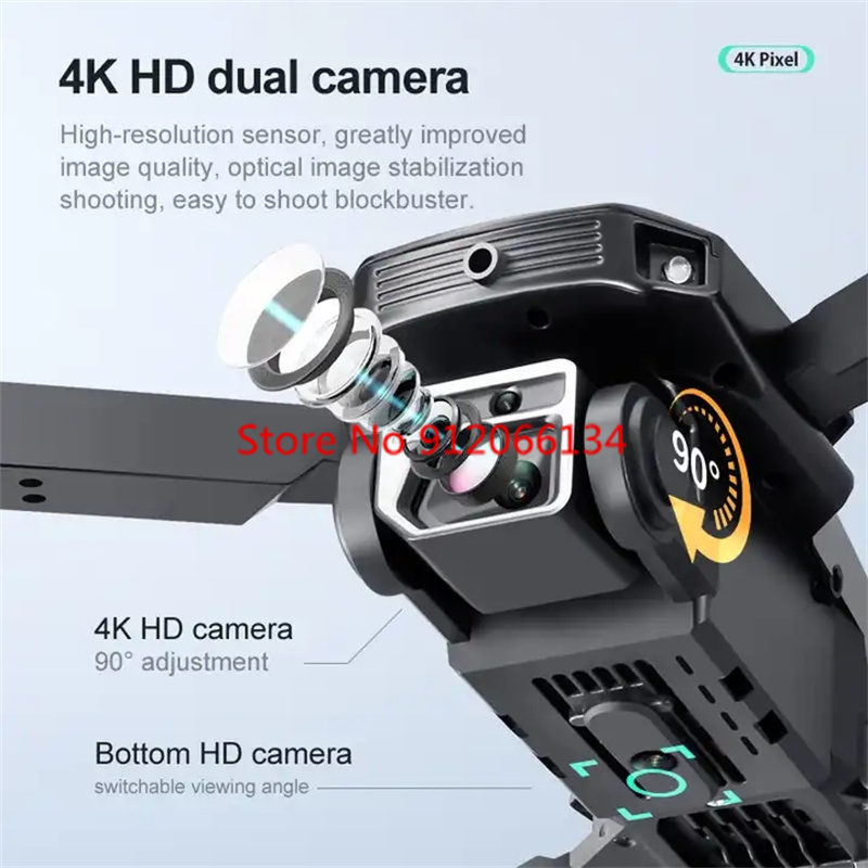 4K Foldable Remote WIFI FPV Co - Fpv Drone Charger avis et prix
