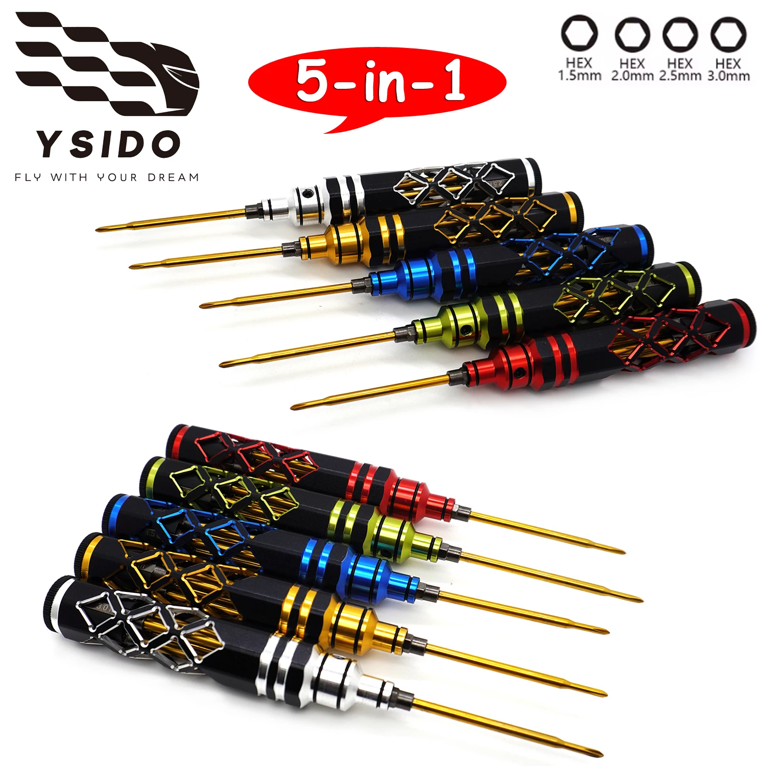​YSIDO 1.5mm 2.0mm 2.5mm 3.0mm - Fpv Drone Tool Kit avis et prix