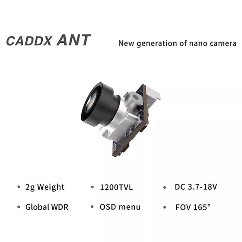 CADDX Snail Nano FPV Camera wi - Fpv Drone Camera avis et prix