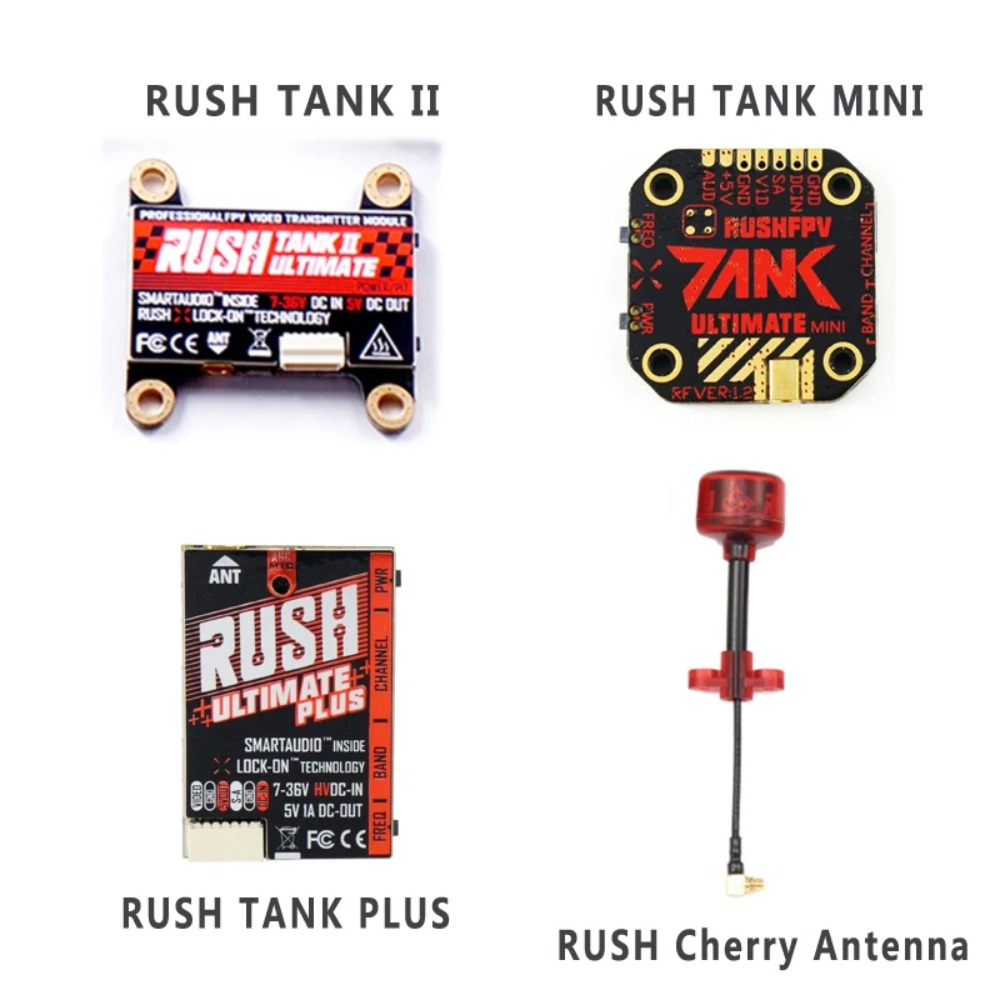 RUSH TANK Ultimate II/Mini/ PL - Fpv Drone Transmitter avis et prix