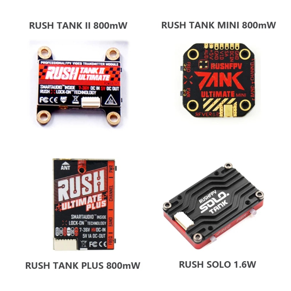 RUSH TANK Ultimate II/Mini/ PL - Fpv Drone Transmitter avis et prix