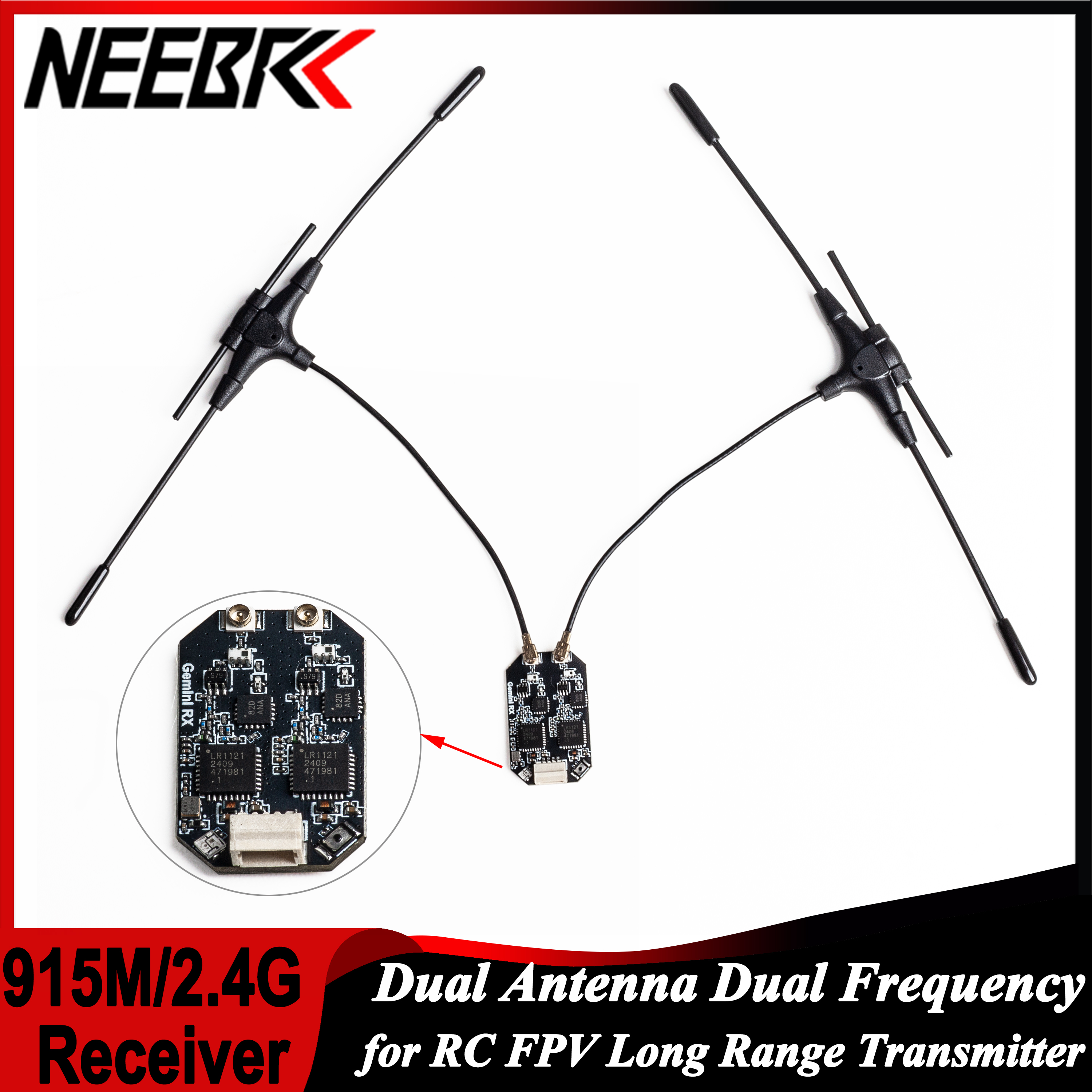 ELRS 915MHz/2.4GHz Gemini Dual - Fpv Drone Frame avis et prix