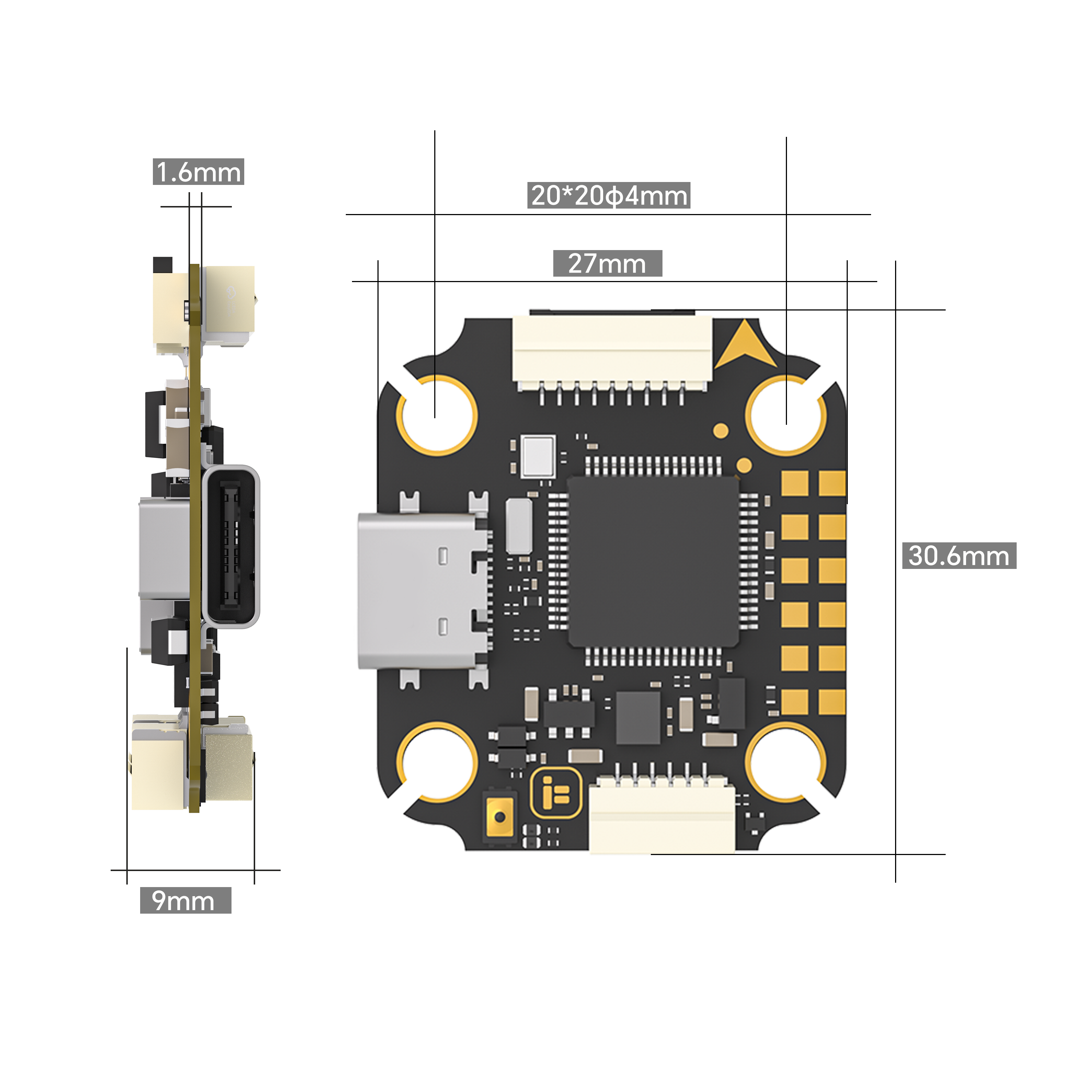 iFlight Borg F7 Mini Stack Fli - Fpv Drone Esc avis et prix