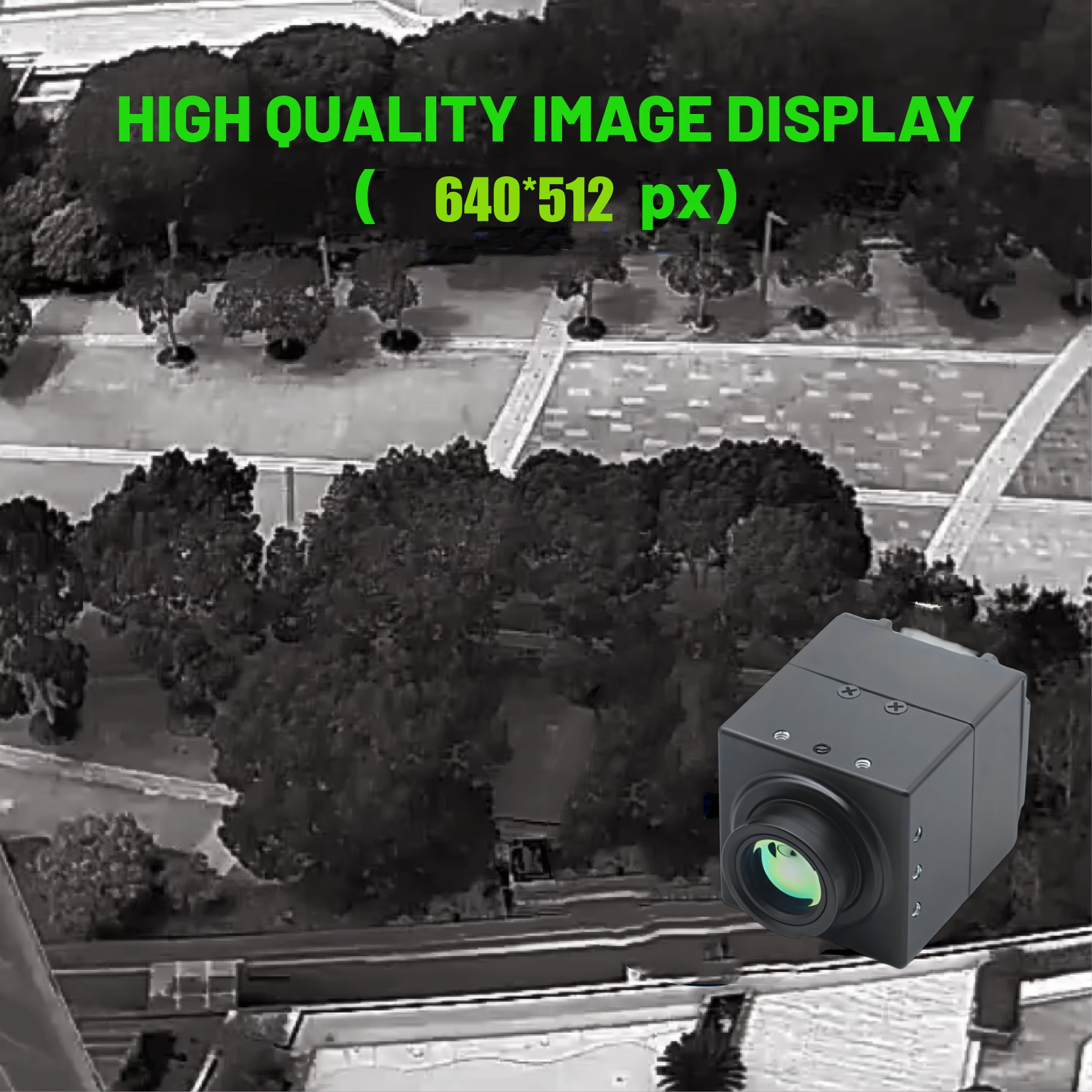 Uncooled 640x512 50Hz Radiomet - Fpv Drone Camera avis et prix