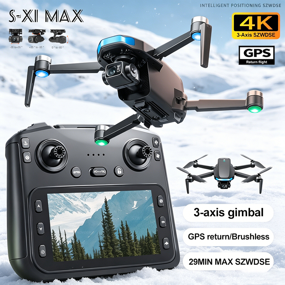 New S-X1 MAX Drone GPS 8K Prof - Fpv Drone Charger avis et prix