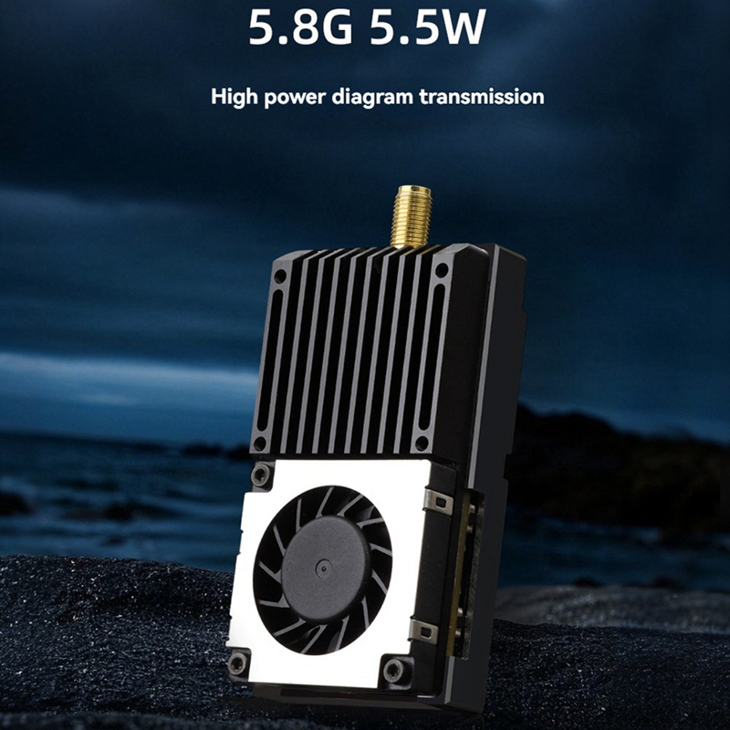 5.8G 5.5W VTX 64CH High Power  - Fpv Drone Transmitter avis et prix